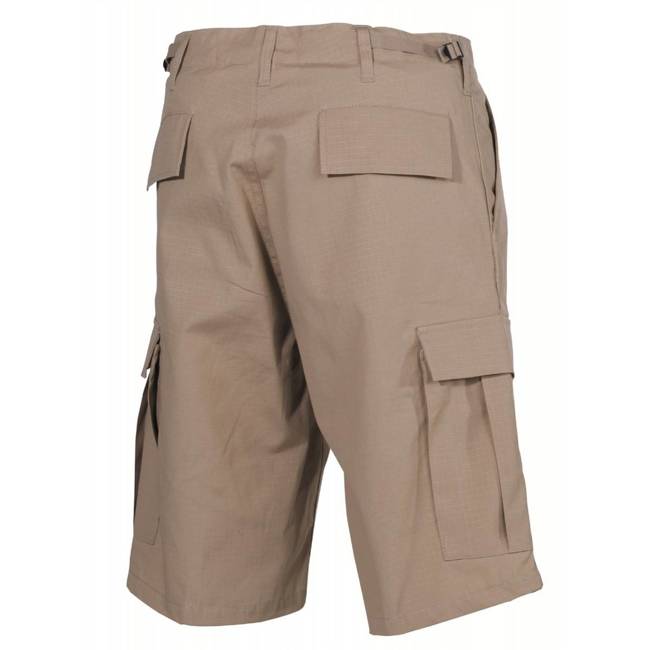 US BDU BERMUDA - MFH® - KHAKI