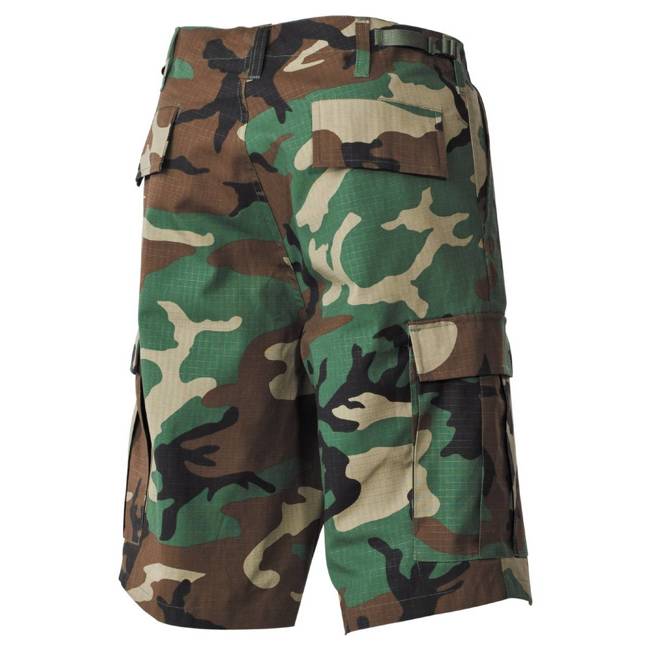 US BDU BERMUDA - MFH® - WOODLAND 