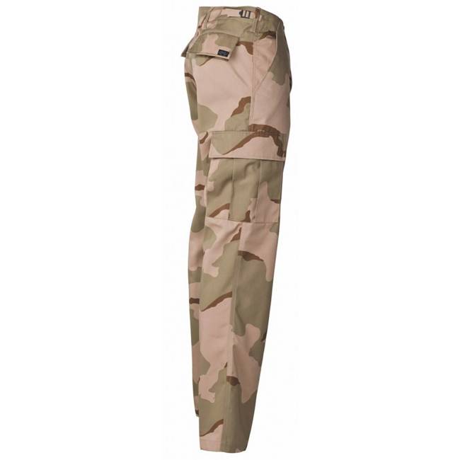 US COMBAT PANTS - BDU - MFH® - 3 COLOURS DESERT