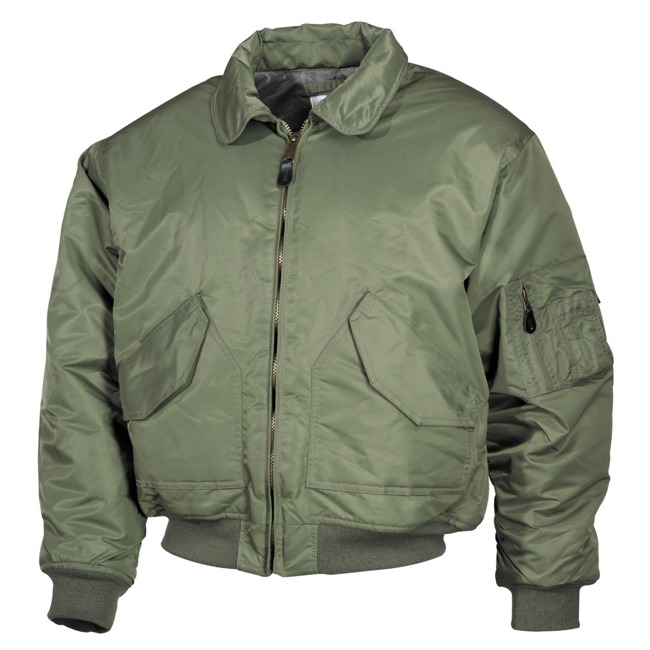 US CWU COLD WEATHER UNIFORM FLIGHT JACKET - MFH® - OD GREEN