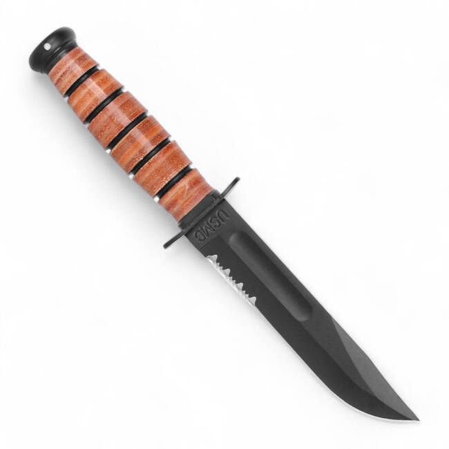 USMC short knife with serrations - Ka-Bar