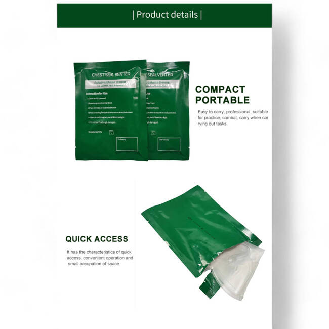 Ventilated chest seal for emergency wound care 