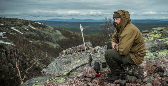 WANDERER CAP - MERINO WOOL - Helikon-Tex® - EARTH BROWN