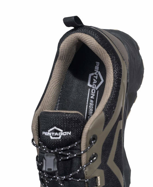 WATERPROOF TREKKING SHOES - "KION" - Pentagon® - STEALTH BLACK