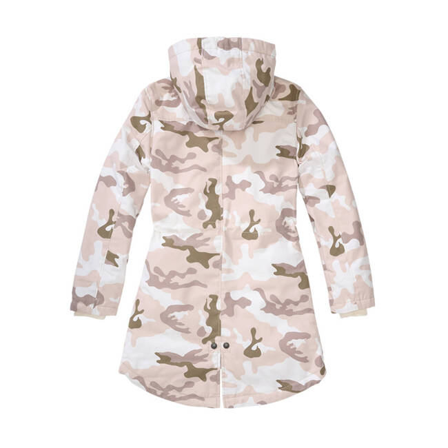 WOMEN'S PARKA JACKET - CANDY CAMO - CAMEL - BRANDIT