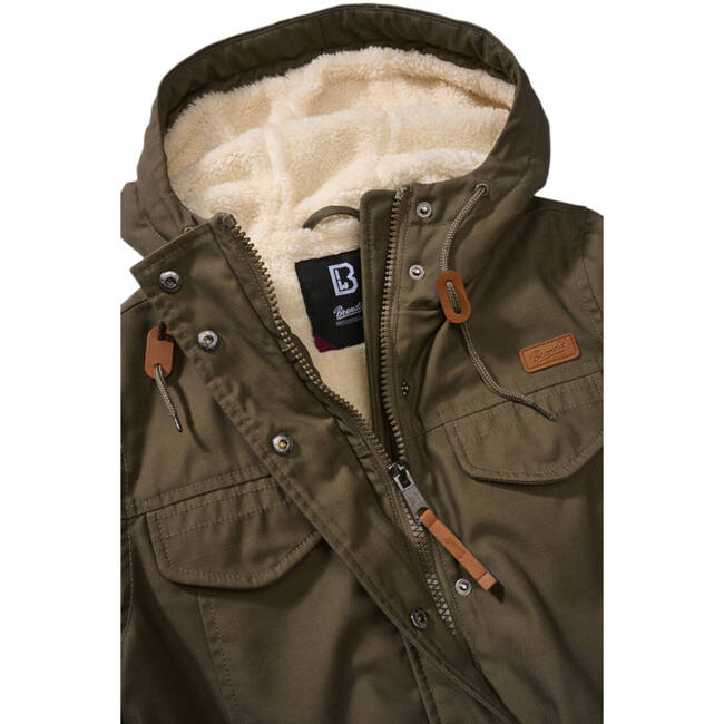 WOMEN'S PARKA JACKET - MARSH LAKE - OLIVE - BRANDIT