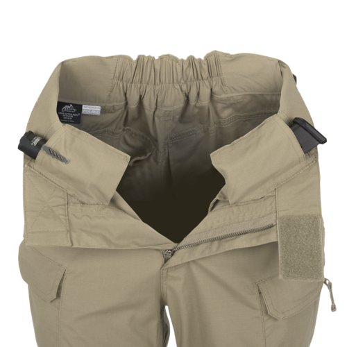 WOMEN'S URBAN TACTICAL PANTS -  UTP Resized®  - POLYCOTTON RIPSTOP - Helikon-Tex® - OD GREEN - LENGTH 34″