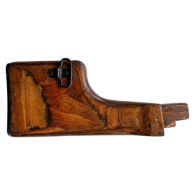 WOODEN RPK RPK BED - BUTTSTOCK - AIRSOFT REPLICA - GENUINE ROMANIAN MILITARY SURPLUS - IN GOOD CONDITION