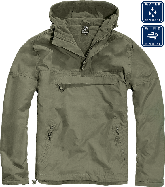 Windbreaker jacket oliv