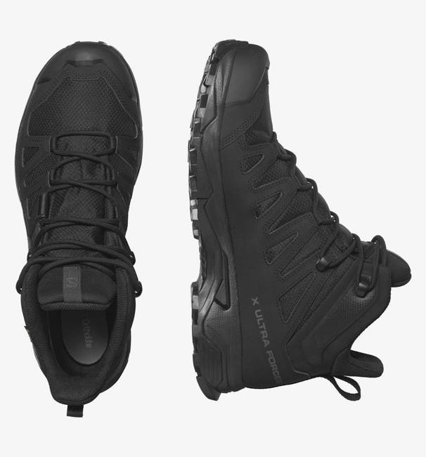 X ULTRA FORCES MID GTX BOOTS - BLACK - SALOMON