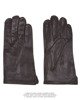  BELGIAN BROWN LEATHER GLOVES LIKE NEW