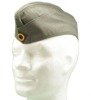 FIELD CAP - MILITARY SURPLUS FROM GERMAN ARMY - OD GREEN - USED