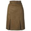 GB UNIFORM SKIRT - BROWN - LIKE NEW