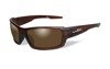 Glasses - Wileyx - REBEL Polarized Bronze Matte Layered Tortoise Frame