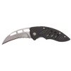 JACK KNIFE - PLASTIC HANDLE - LENGTH 15.5 CM - BLACK