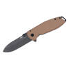 KNIFE WITH ASSISTED OPENER SQUID XM G10 - COYOTE - CRKT