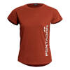 LADIES WHISPER T-SHIRT - PENTAGON VERTICAL - MAROON RED - PENTAGON