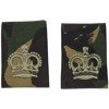 PAIR OF EPAULETS - SERGEANT MAJOR - MILITARY SURPLUS BRITISH ARMY - DPM CAMO - LIKE NEW