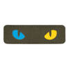 PATCH CAT EYES LASER CUT - RANGER GREEN/YELLOW/BLUE - M-TAC