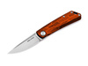 POCKET KNIFE LUNA DAMASCUS G10 - SKY ORANGE - BOKER EXCLUSIVE 