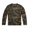 Premium long-sleeved shirt - darkcamo - Brandit