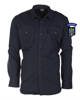 RIPSTOP COTTON SHIRT - IJJ - JANDARMERIE - NAVY BLUE - MIL-TEC