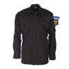 RIPSTOP COTTON SHIRT - LOCAL POLICE - BLACK - MIL-TEC