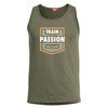 T-SHIRT - ASTIR - "TRAIN YOUR PASSION" - Pentagon® - OLIVE GREEN