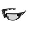 TACTICAL BALLISTIC PROTECTIVE EYEWEAR - VISION TYPE-X - BLACK FRAME/CLEAR LENSES