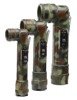 US G.I. STYLE ANGLEHEAD FLASHLIGHT MEDIUM (2 x C CELL) FLECKTARN CAMO 