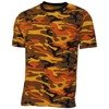 US T-Shirt, "Streetstyle", orange camo, 140-145 g/m²