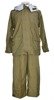 WET WEATHER SUIT - DANISH ARMY - OD - USED