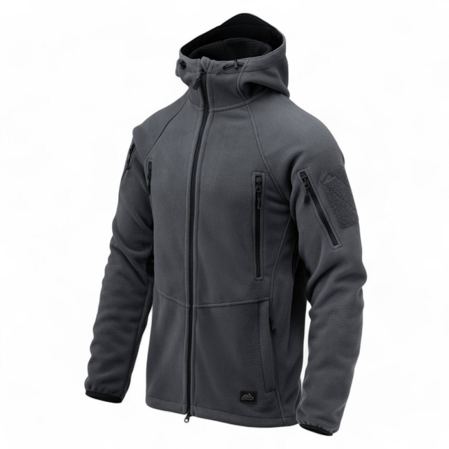 LIGHTWEIGHT FLEECE HYBRID JACKET - PATRIOT MK2 - HELIKON-TEX - SHADOW GREY