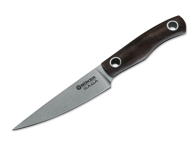 KITCHEN KNIFE SAGA OFFICE KNIFE GRENADILL - BOKER