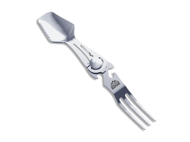 SET OF OUTDOOR EATING UTENSILS - CHOW LITE - OUTDOOR EDGE 