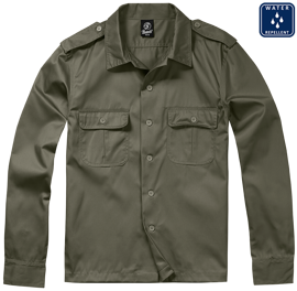 Shirt US Hemd 1/1 Arm olive