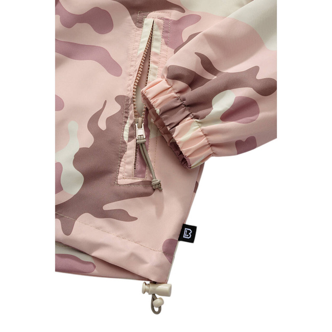 LADIES SUMMER JACKET - FRONTZIP WINDBREAKER - CANDY CAMO - BRANDED 