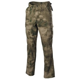 US COMBAT PANTS - BDU - MFH® - HDT CAMOUFLAGE FG (Foliage Green)