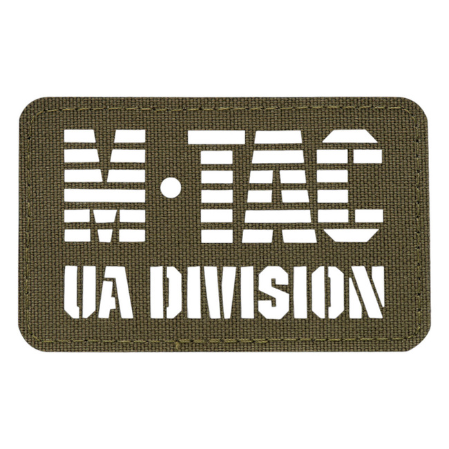 UA DIVISION END TO END LASER CUT PATCH - RANGER GREEN - M-TAC