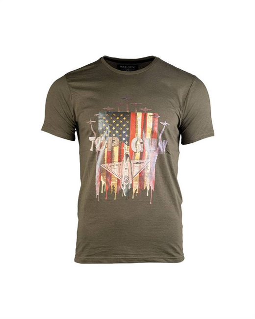 T-SHIRT - "USAF" - Mil-Tec® - OD