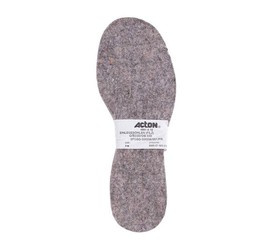 CANADIAN ′ACTON′ INSOLE FELT, GREY - SIZES (8-13) - LIKE NEW