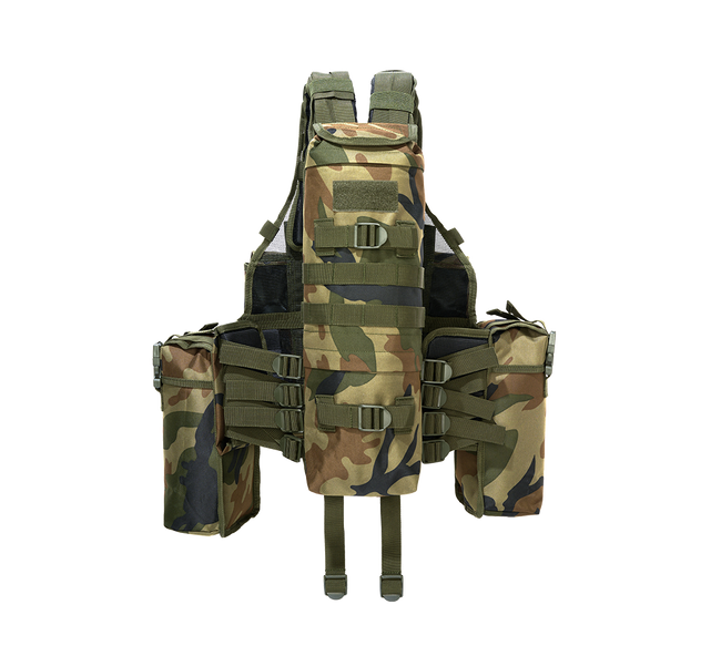 TACTICAL VEST - WOODLAND - BRANDIT