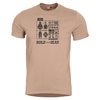 T-SHIRT - AGERON BUILD YOUR GEAR - Pentagon® - KHAKI