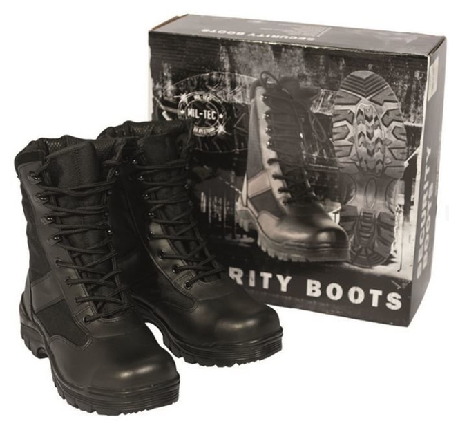 SECURITY BOOTS - Mil-Tec® - BLACK