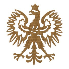 PATCH POLSKI ORZEL END-TO-END LASER CUT - COYOTE - M-TAC