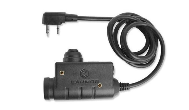 EARMOR - M51 PTT MILITARY STANDARD VERSION - KENWOOD - M51-KEN