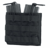 DOUBLE OPEN AMMO POUCH - DEFCON 5® - BLACK