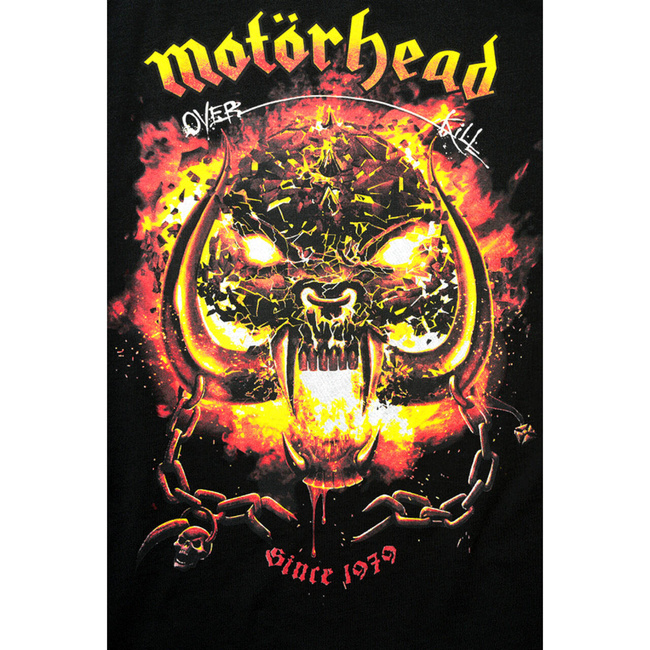 MOTÖRHEAD COTTON TANK TOP WITH OVERKILL PRINT - BLACK - BRANDIT