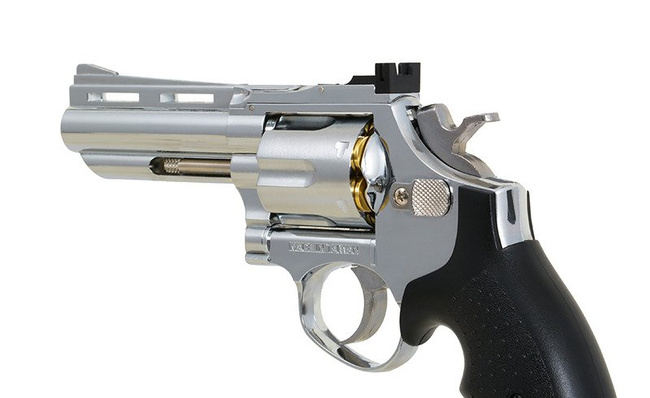 Replica Pistol HG-132C Revolver (Green Gas Powered) [HFC] 