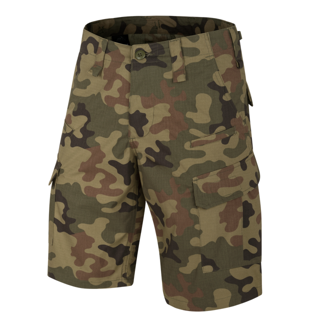 CPU® SHORTS - POLYCOTTON RIPSTOP - Helikon-Tex® - PL WOODLAND